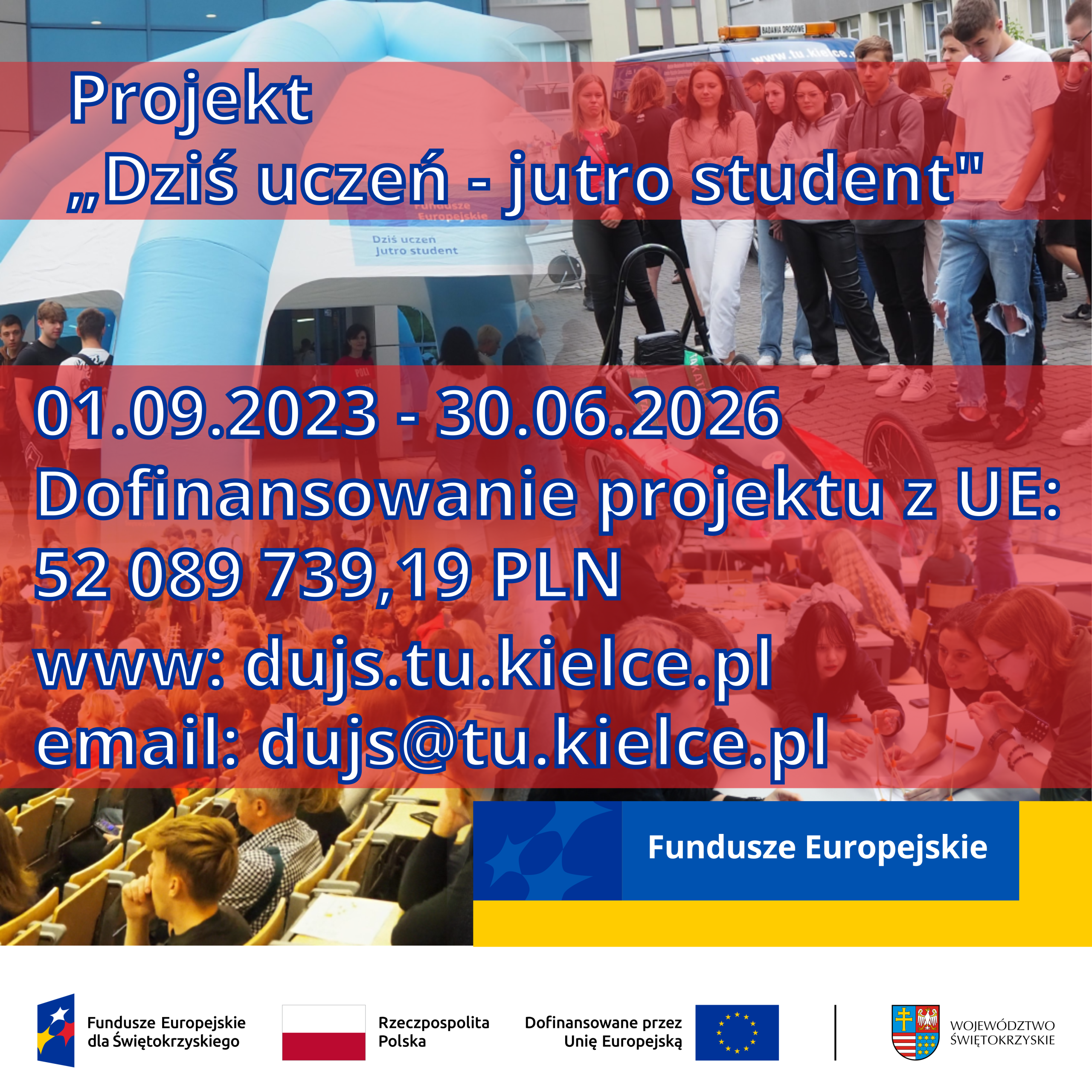 Podsumowanie II edycji projektu „Dziś uczeń – jutro student” Podsumowanie II edycji projektu „Dziś uczeń – jutro student”